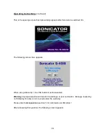 Предварительный просмотр 16 страницы Qsonica SONICATOR S-4000 Operation Manual