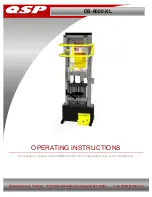 QSP DB-8000-XL Operating Instructions Manual предпросмотр