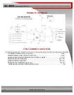 Предварительный просмотр 8 страницы QSP SC-4000 Operating Instructions Manual