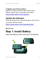 Preview for 3 page of Qstarz BT-Q1000eX Quick Installation Manual