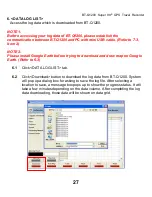 Preview for 28 page of Qstarz BT-Q1200 Super 99 User Manual