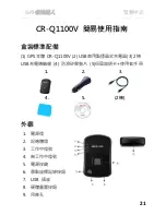 Preview for 21 page of Qstarz CR-Q1100V Quick Start Manual