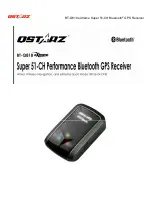 Preview for 1 page of Qstarz eXtreme BT-Q818X User Manual