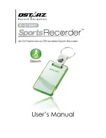 Предварительный просмотр 1 страницы Qstarz Sports Recorder BT-Q1300ST User Manual