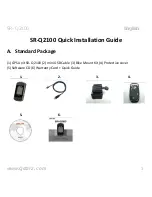 Qstarz SR-Q2100 Quick Installation Manual preview