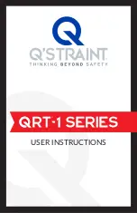 Q'STRAINT QRT-1 Series User Instructions preview