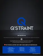 Preview for 52 page of Q'STRAINT QUANTUM Installation Manual