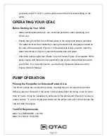 Предварительный просмотр 9 страницы QTAC 70HPK Owner'S Manual