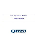 QTech Q23 Owner'S Manual предпросмотр