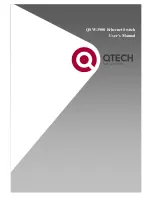 QTech QSW-3900 User Manual предпросмотр