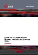 QTech QSW-6900-32H Series Installation Manual предпросмотр