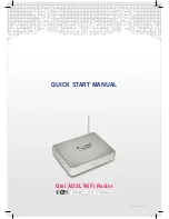 Предварительный просмотр 1 страницы Qtel ADSL WiFi Router Quick Start Manual