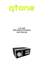 Preview for 1 page of Qtone DA-1001 User Manual