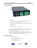 Предварительный просмотр 8 страницы QTS AN-X-GENI/B User Manual