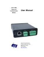 QTS AN-X-GENI User Manual preview