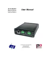 Preview for 1 page of QTS AN-X2-ABDHRIO User Manual