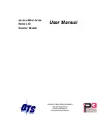 QTS AN-X4-ABRIO-SCAN User Manual предпросмотр