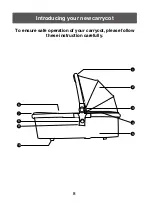 Предварительный просмотр 8 страницы Qtus Spider Carrycot Manual