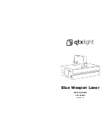 QTX Light Blue Weapon Laser User Manual preview