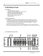 Предварительный просмотр 4 страницы QTX Light DM-X10 User Manual