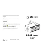 Preview for 1 page of QTX Light LS-01 laser User Manual