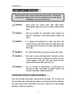 Предварительный просмотр 3 страницы QTX Light LS-Elements Effects Laser User Manual