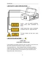 Предварительный просмотр 6 страницы QTX Light LS-Elements Effects Laser User Manual