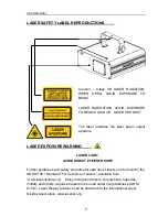 Предварительный просмотр 6 страницы QTX Light LS-TOPAZ Manual