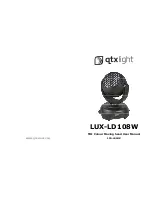 QTX Light LUX-LD108W User Manual предпросмотр