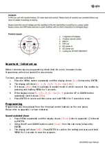 Preview for 2 page of Qtx 154.030UK User Manual