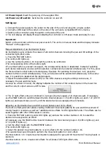 Предварительный просмотр 3 страницы Qtx 154.105UK User Manual