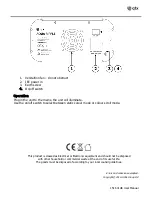 Предварительный просмотр 4 страницы Qtx AQUA RIPPLE User Manual