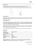 Предварительный просмотр 4 страницы Qtx BUBBLE-BOX User Manual