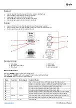 Preview for 2 page of Qtx Derby 9 User Manual