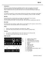 Предварительный просмотр 2 страницы Qtx DM-X6 User Manual