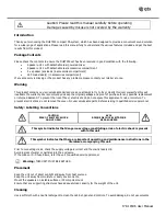 Preview for 2 page of Qtx DUET300 User Manual