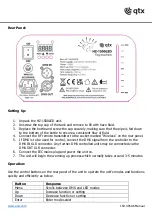 Предварительный просмотр 3 страницы Qtx HZ-1500LED User Manual