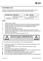 Предварительный просмотр 3 страницы Qtx HZ-3 User Manual