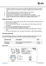 Preview for 2 page of Qtx HZ-800 Manual