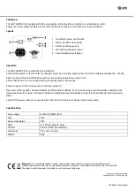 Предварительный просмотр 2 страницы Qtx LED TWISTER IV User Manual