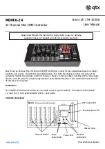 Предварительный просмотр 1 страницы Qtx MDMX-24 User Manual