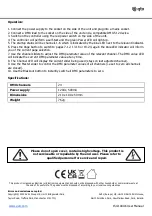 Предварительный просмотр 2 страницы Qtx MDMX-24 User Manual