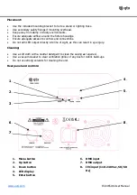 Предварительный просмотр 2 страницы Qtx MHS-150UV User Manual