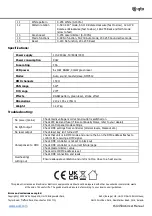 Preview for 4 page of Qtx MHS-90L User Manual