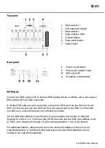 Preview for 2 page of Qtx PAR FADER User Manual