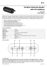 Qtx PartyPod User Manual preview