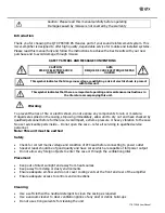 Preview for 2 page of Qtx PHX300 User Manual