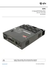 Qtx RP4 User Manual preview