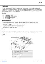 Preview for 2 page of Qtx RP4 User Manual