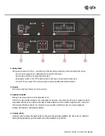 Preview for 4 page of Qtx SPL Series User Manual